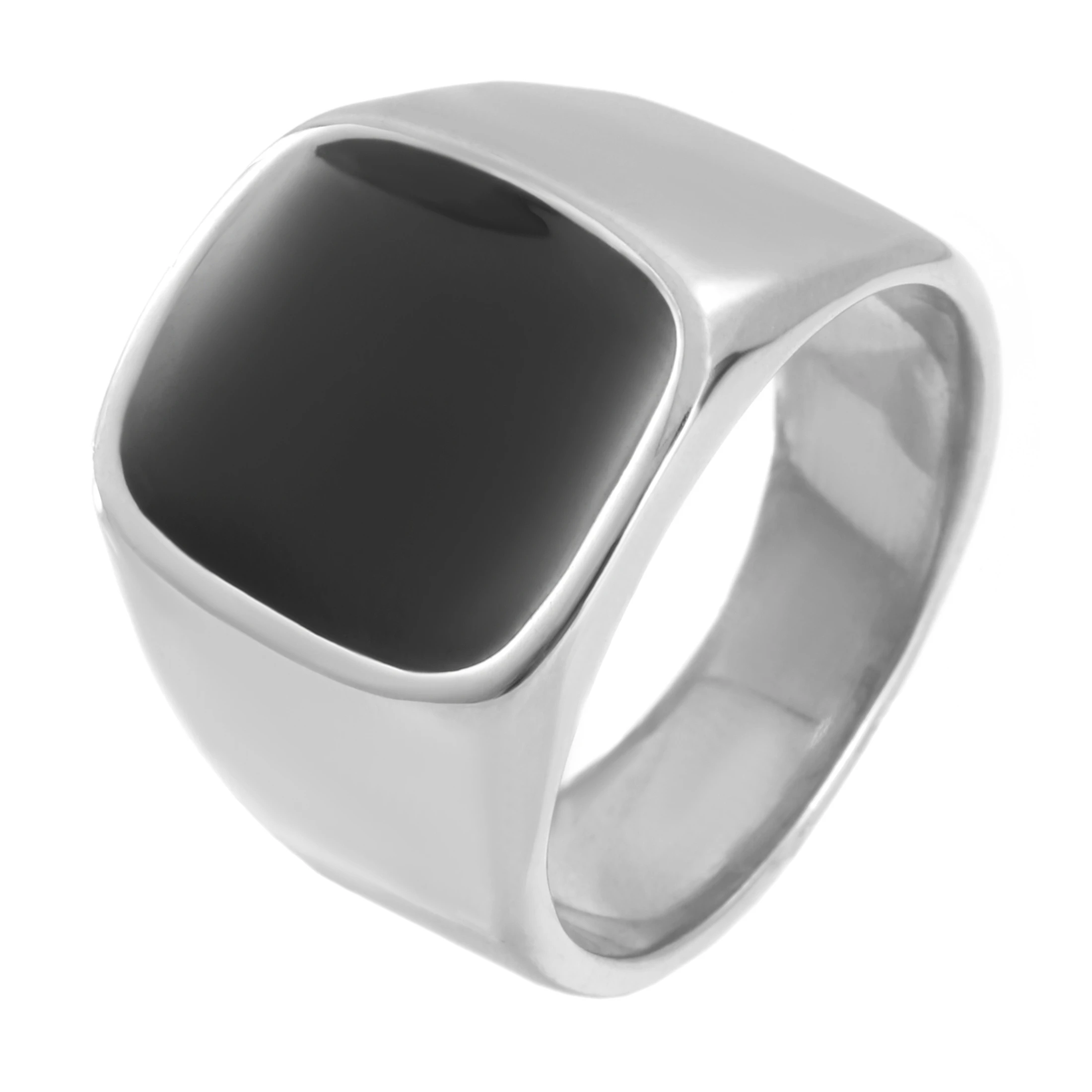 Квадратное кольцо из нержавеющей стали 316L в стиле панк байкера готика Размер 7