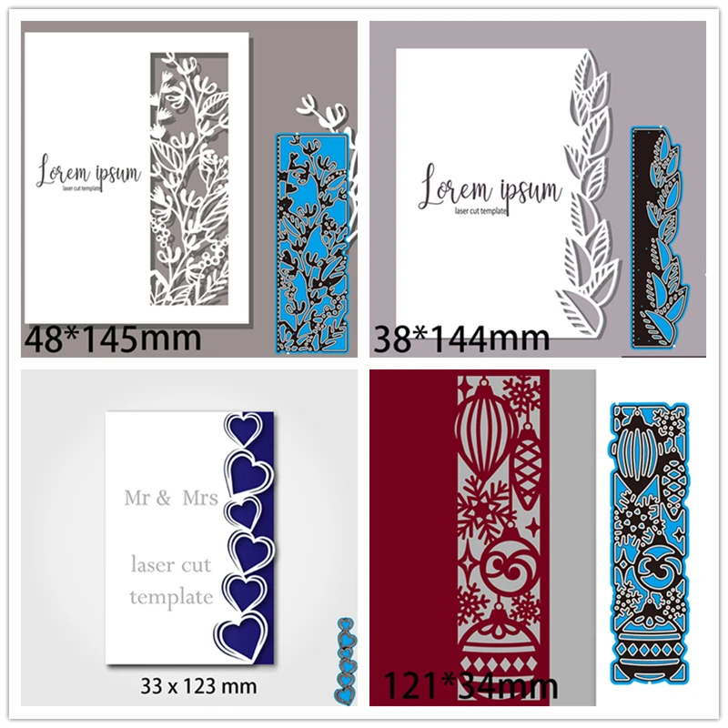 

Metal Cutting Dies Set for DIY Scrapbooking Album Paper Cards Decorative Crafts Embossing