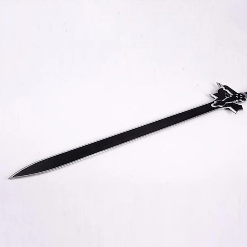 Sword art online SAO Kirito Kazuto Elucidator/Dark Repulser/черный меч Косплей Аниме из ПУ меч|Реквизит для