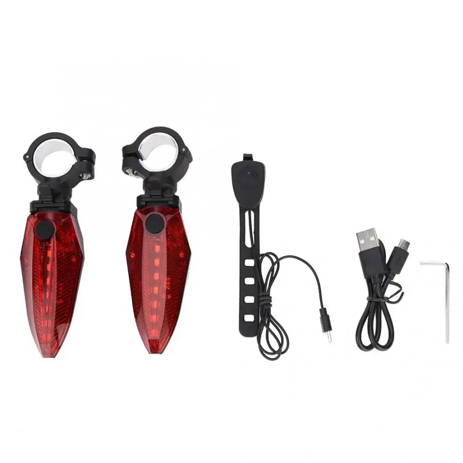 Супер яркий одна пара водонепроницаемый светодиодный велосипедный руль ручки