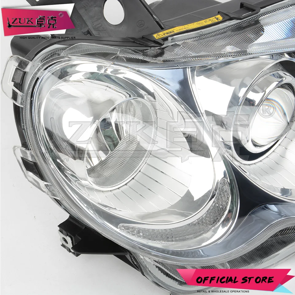 ZUK пара спереди головной светильник фара в сборе для TOYOTA MARK X REIZ 2005 2006 2007 2008 2009