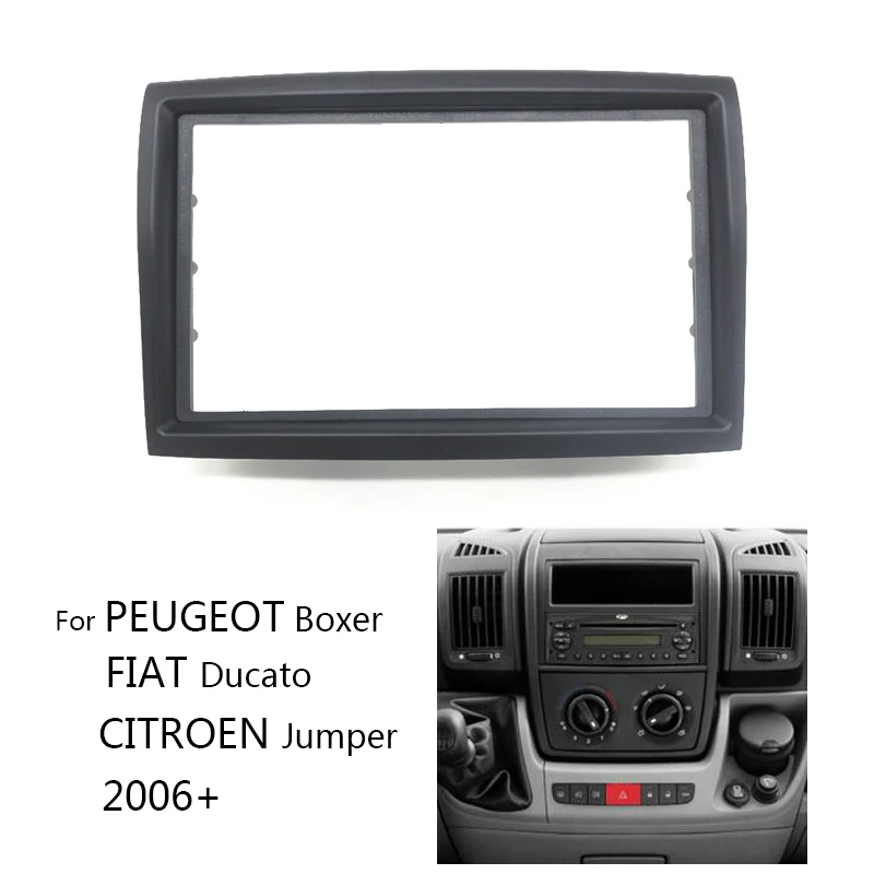 11 354 Автомобильная радиоустановка Fascia Для CITROEN Jumper/PEUGEOT Boxer/FIAT Ducato 2006 + комплект