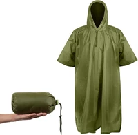 3 in 1 multifunctional outdoor camouflage tactical waterproof raincoat awning from the rain motorcycle rain poncho picnic mat