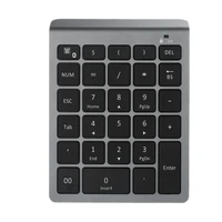 bluetooth wireless numeric keypad 28 keys numpad digital keyboard number pad for accounting teller windows android tablet laptop