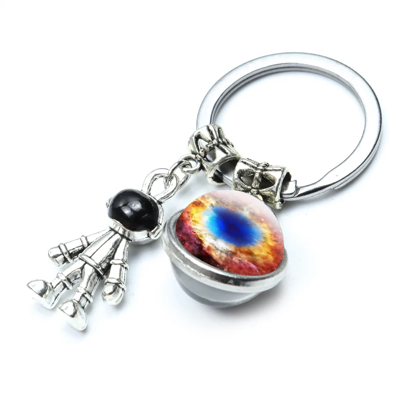 Брелок для ключей с солнечной системой ювелирный брелок подвеской в виде планеты