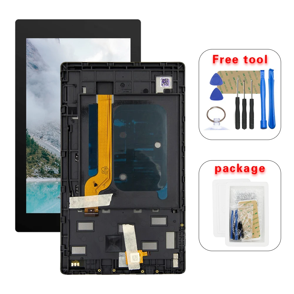 100% протестированный ЖК-дисплей для Amazon Kindle Fire HD7 HD 7 2019 9 поколения Alexa M8S26G