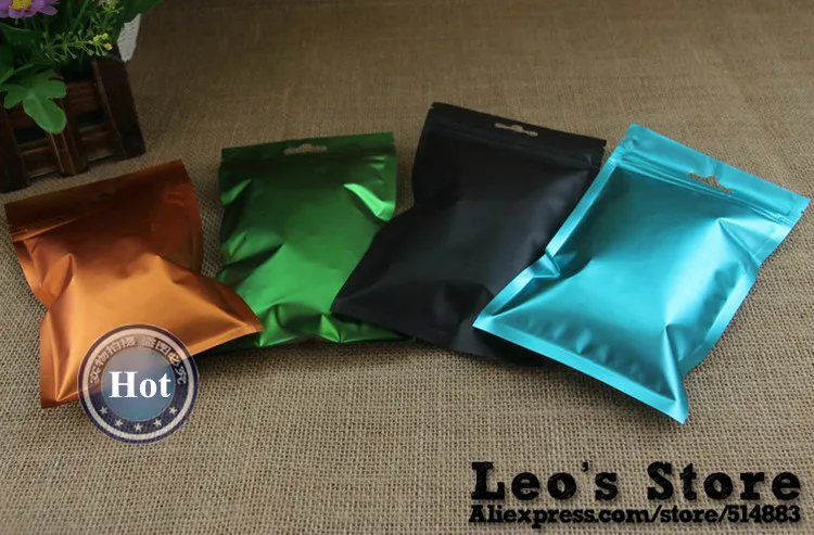 

200pcs/lot 8.5cm*13cm 16mic Green Frosted Bags,Flat Ziplock Bags,Resealable Retail Pouches,Grip Seal Pouches