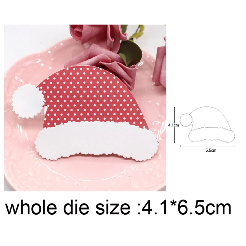 

Ремесленные штампы, Рождественская рамка шляпы, металлические штампы для «сделай сам», штампы для скрапбукинга, карточка для декоративного...