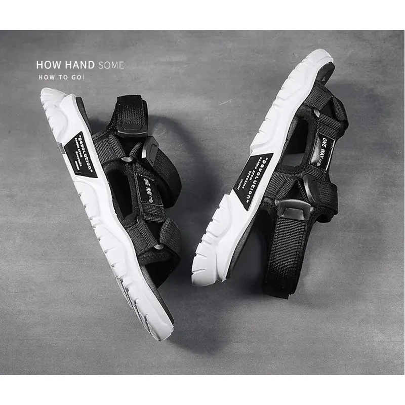 

2021 Men Sandals Summer Leisure Beach Holiday Sandals Mens Non-slip Outdoor Shoes Male Comfortable Casual Sandals Sneakers