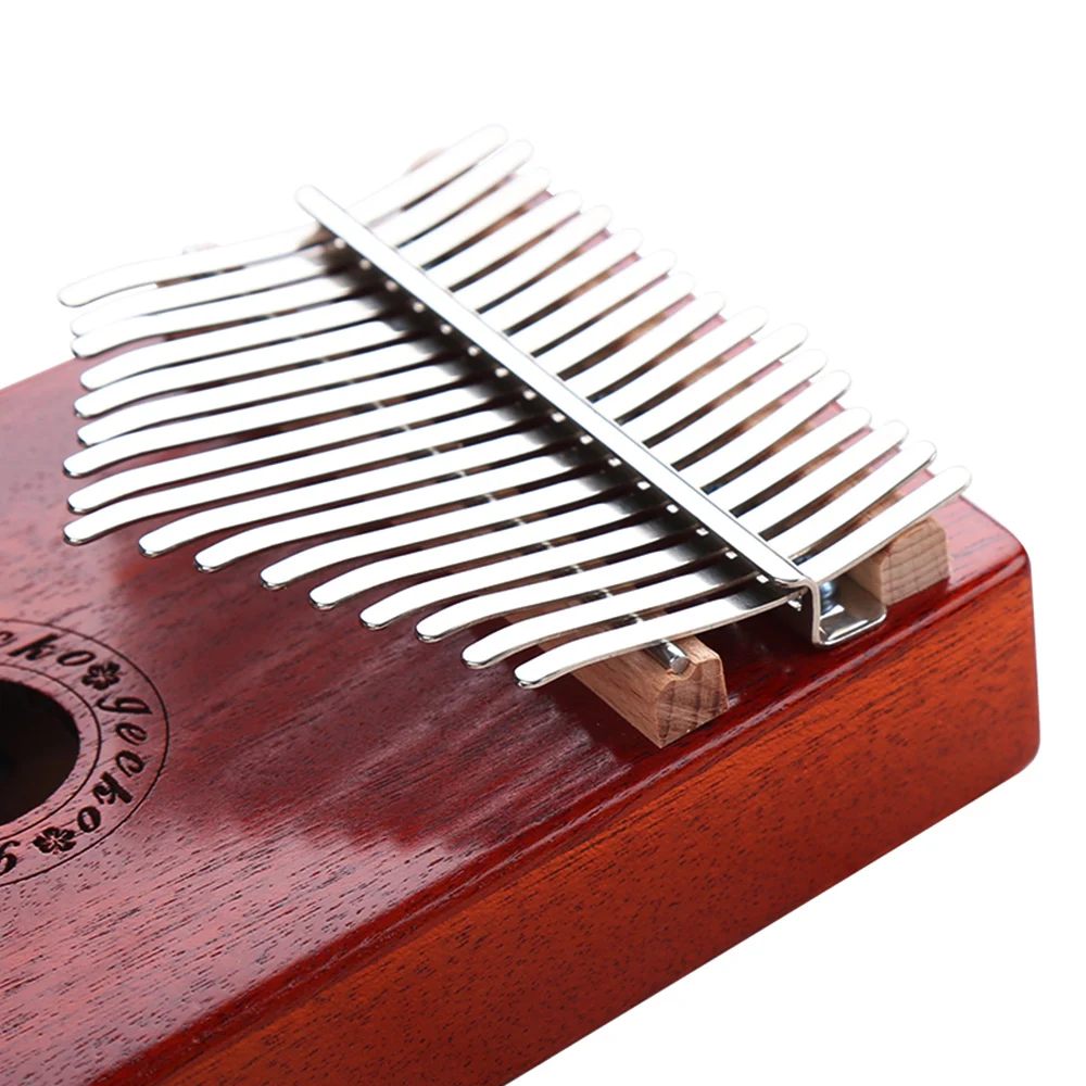 C-tone GECKO Kalimba 17-key Thumb piano with built-in EVA high-performance protection box, hammer and instructions. With pickup enlarge