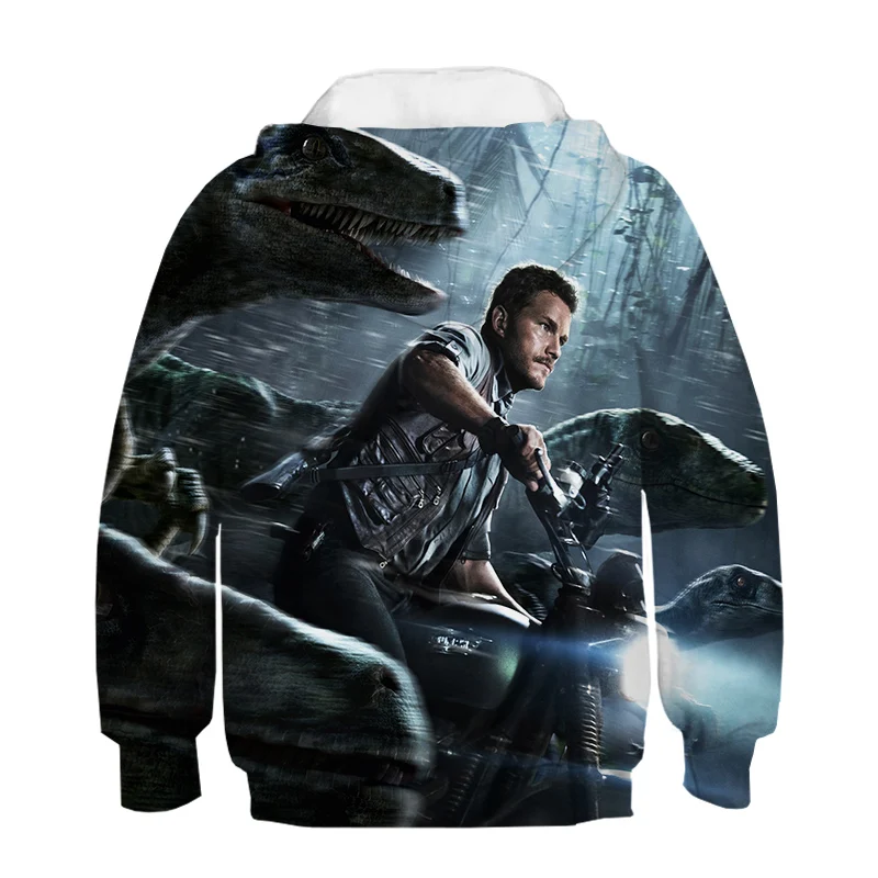 

Children Clothing Set Kids Boy Girl Jurassic 3d print Hoodies dinosaur costumes Cartoon Sweatshirts Toddlers t shirts tops pant