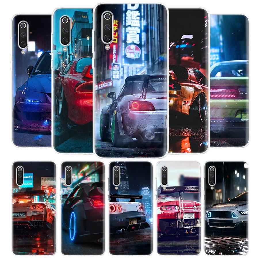 

Sport Car Drift JDM Japan Cover Phone Case for Xiaomi Redmi Note 9S 10S 11 10 9 8 Pro 8T 7 6 9A 9C 9T 7A 8A 6A K40 Luxury Coque
