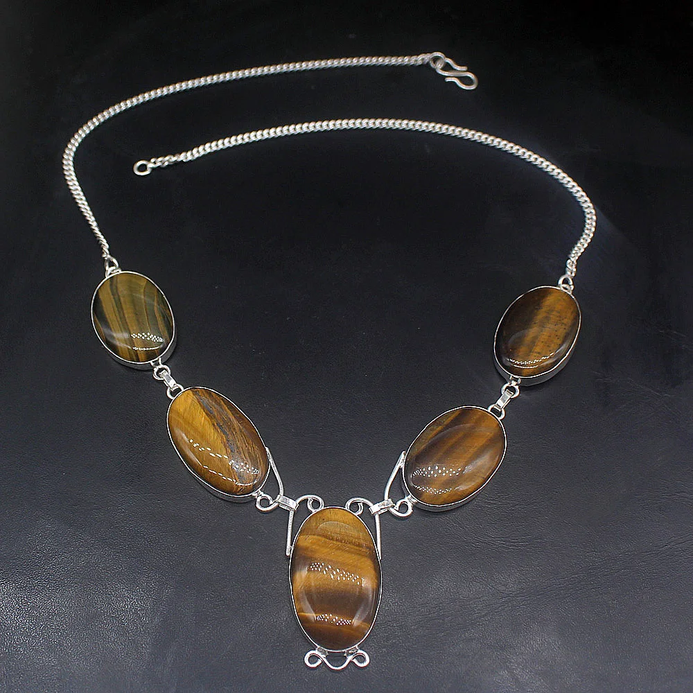 Gemstonefactory ювелирные изделия большая акция 925 серебро редкий Золотой Тигровый глаз