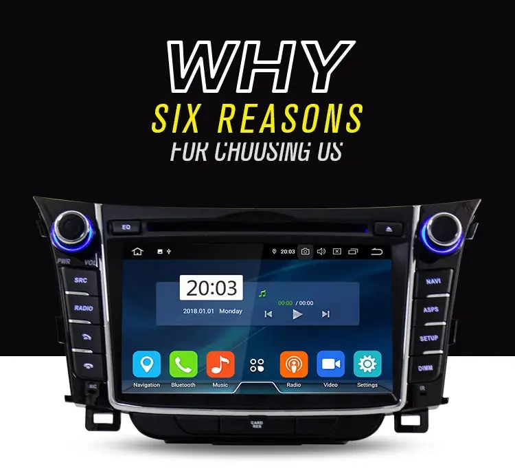 LJDA Android 9,0 автомобильный dvd-плеер для hyundai I30 Elantra GT 2012 2013 2 Din Автомобильный Радио gps стерео Мультимедиа Аудио