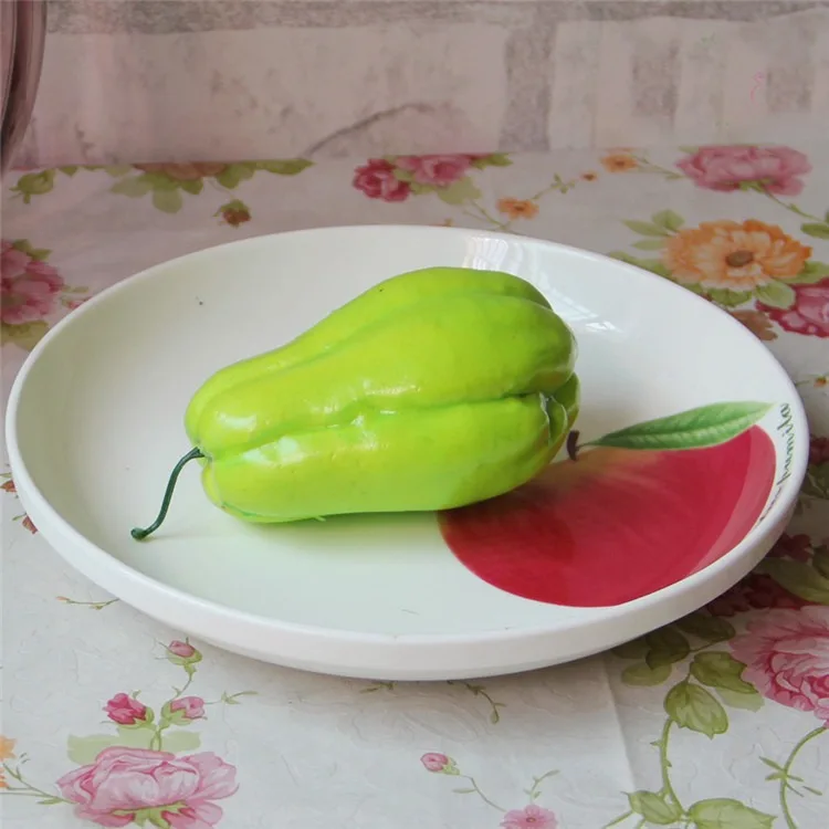 

Зеленая игрушка Choko из пены, имитация овощей, поддельные фрукты, игрушка для игрового домика, детское украшение для кухни, помощь в обучении ...