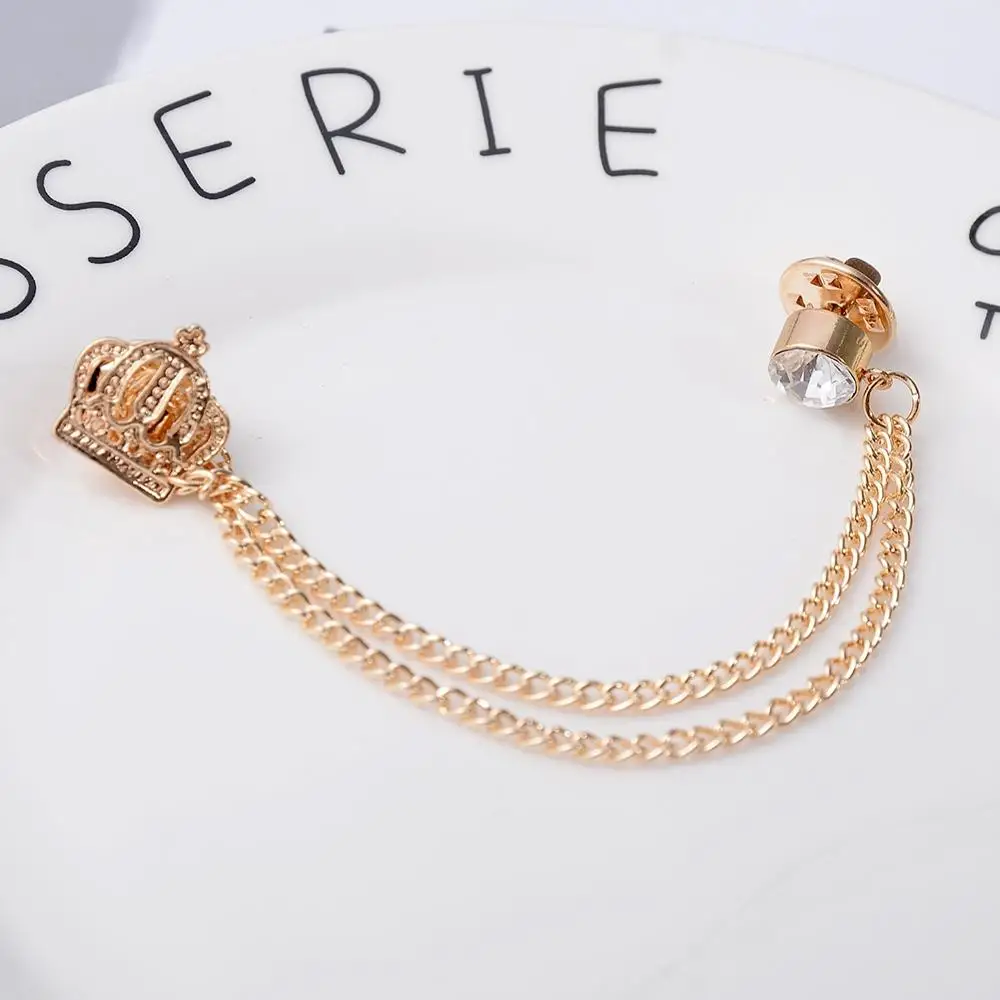 Брошь в британском стиле Imixot виде костюма Элегантные Броши из сплава для женщин и