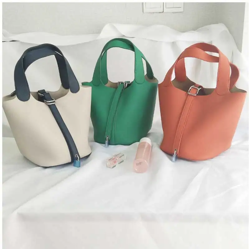 Новые женские сумки из натуральной кожи корзина пакеты сумки-мешки известного