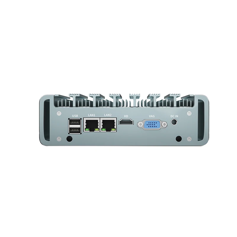 Новый 2 RS232 с Core I3 I5 17 Dual Giagabit Lan промышленный мини-компьютер поддержка Linux Ubuntu PFsense