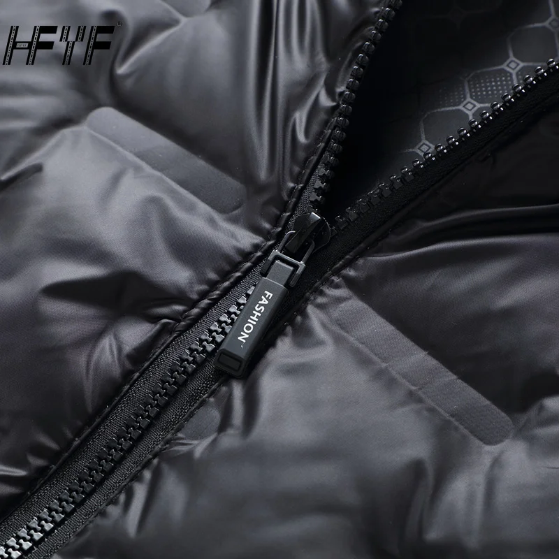 HFYF 5XL Sleeveless Parkas Men Vest Jacket Winter Fashion Autumn Hip Hop Streetwear Jackets Male Oversize Loose Japanese Casual