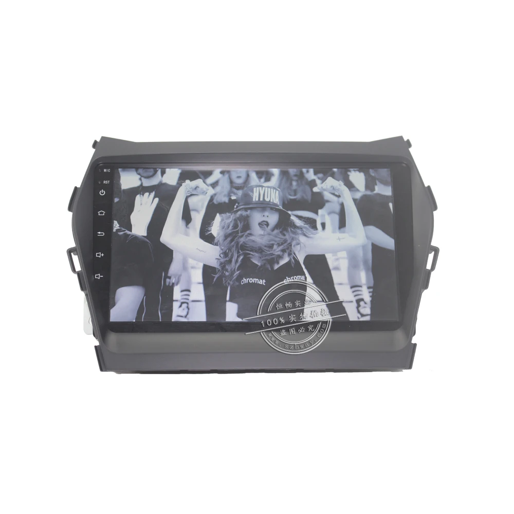 Автомагнитола HANG XIAN 2 din для Hyundai IX45 SANTA FE 2013 автомобильный dvd плеер с GPS навигацией