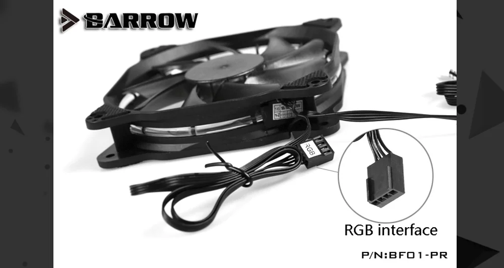 Курган BF01-PR RGB Aura PWM вентиляторы радиатора, чехол для компьютера вентиляторы, Водяной радиатор гидравлический подшипник бесшумный, 120*120*25