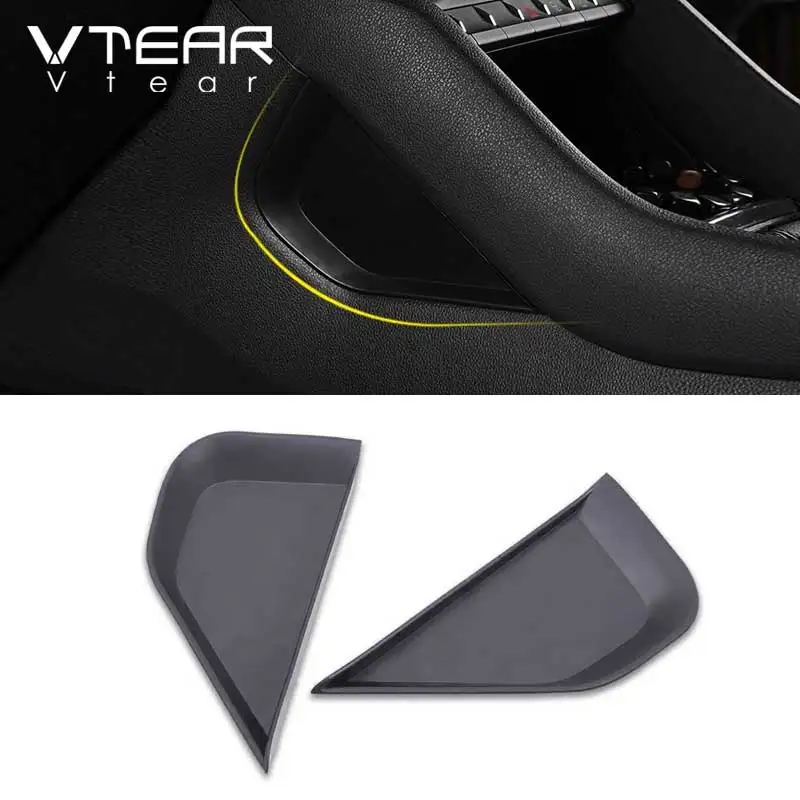 

Аксессуары Vtear, салон автомобиля, ящик для хранения Gap Plate, центральная крышка управления, детали, декоративная отделка для автомобиля для Skoda Karoq