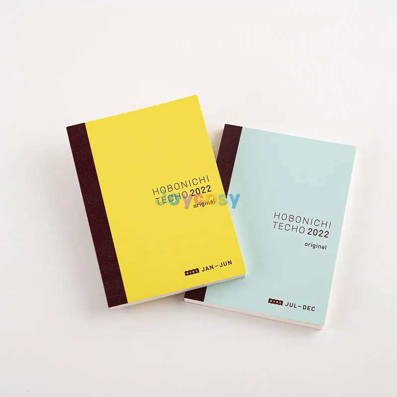 HOBONICHI TECHO 2022 оригинал новый год январь года A6 Размер понедельник старт с ноутбуки