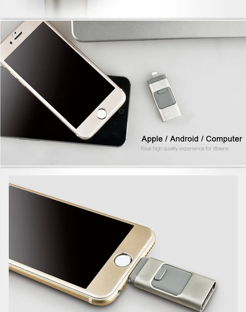3 в 1 OTG USB флэш-накопитель USB 3,0 для iPhone/iPad/IOS/Android/PC 128 Гб 64 ГБ 32 ГБ 16 ГБ Флешка для huawei sony ФЛЕШКА мини флешки флешка гитара флешка мини
