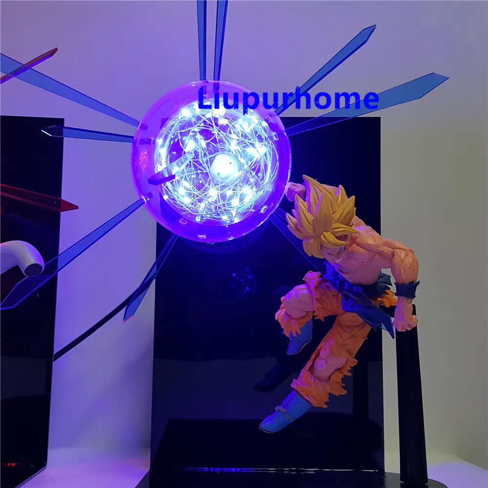 Светодиодная лампа в виде ночного светильника Драконий жемчуг Z Fireza Son Goku