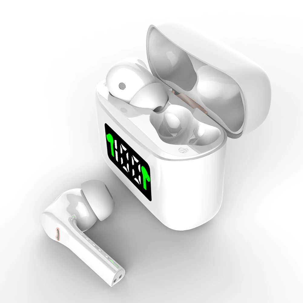Bluetooth 5 2 наушники беспроводные вкладыши для Xiaomi Redmi Air бас стерео светодиодный