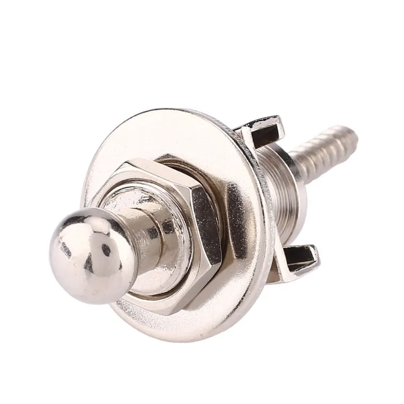 

Guitar Strap Lock Straplock Button Replacement Guitar Alloy Chrome Plated