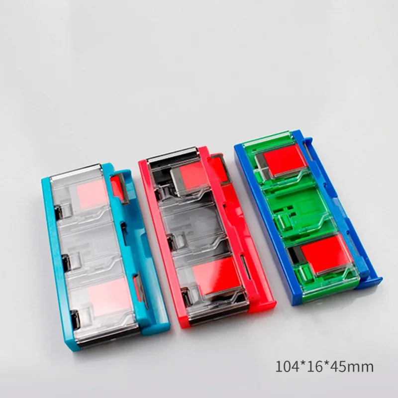 Хит продаж коробка для хранения игровой кассеты 6 сеток портативный держатель