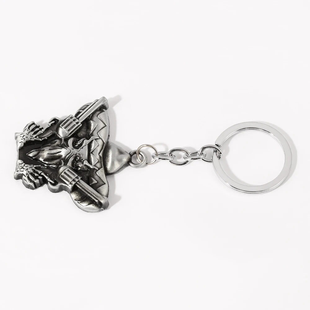 Брелок в ковбойском стиле с большой бородой брелок винтажном бронзовый