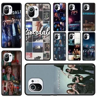 riverdale tv shows phone case for xiaomi mi 11 ultra 11x 10t 10 9t pro a2 lite cc9 cc9e 11i black tpu soft funda shell cover