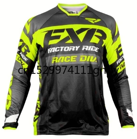

Футболка для езды на мотоцикле DH Motocross MX FXR с длинным рукавом