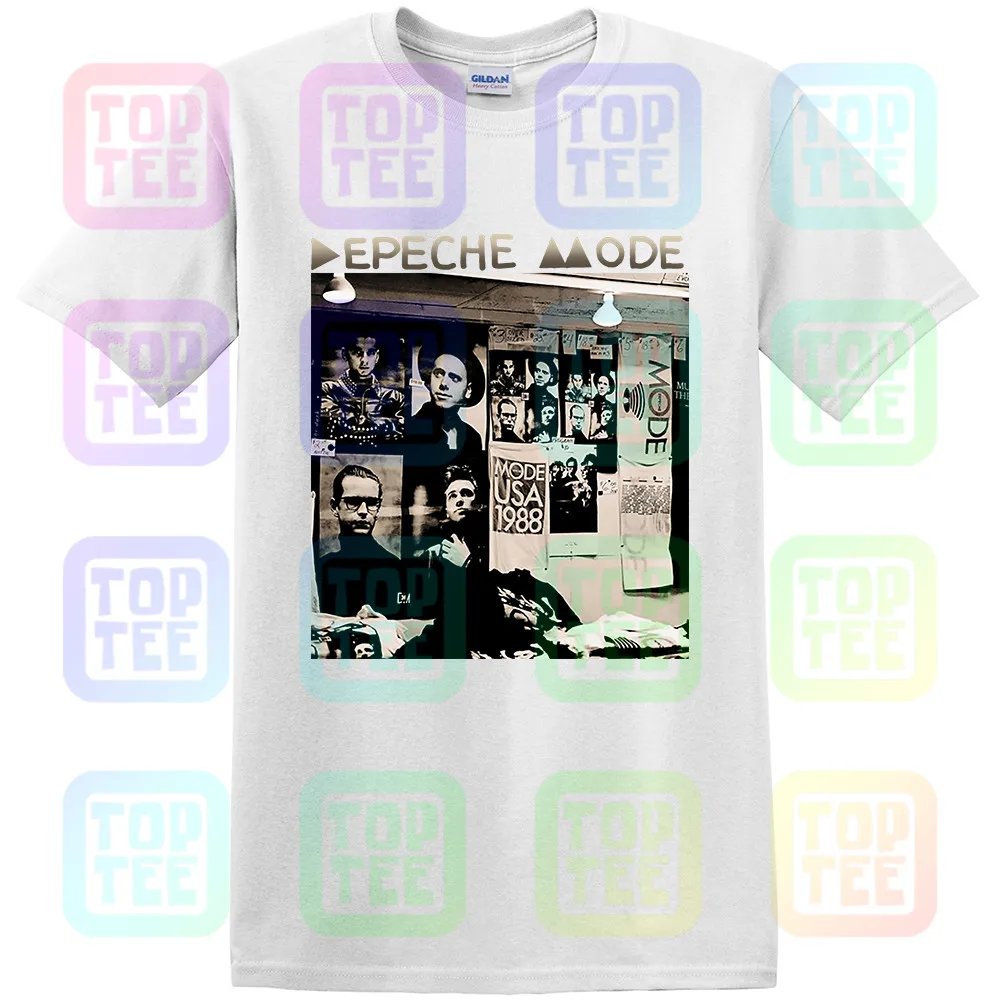 Depeche Shirt Mode-101(1988) DM черная футболка хлопок все размеры S-3XL