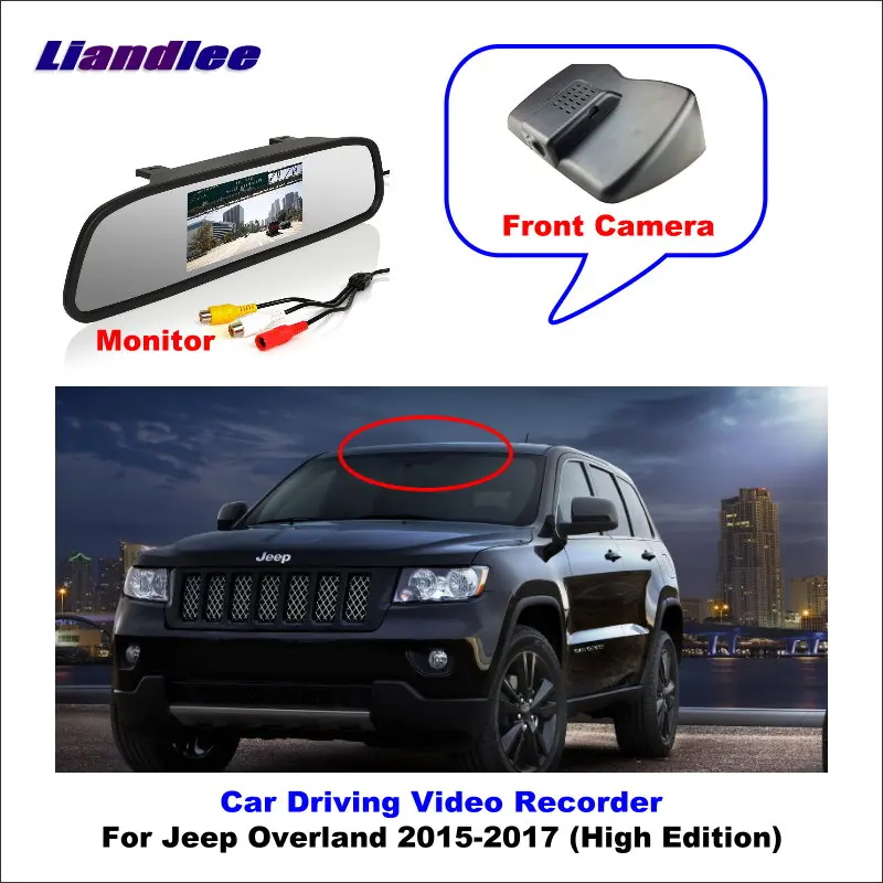 

Автомобильный видеорегистратор Liandlee с Wi-Fi, видеорегистратор для Jeep Overland 2015-2017 (высокое издание) с приложением ночного видения