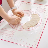 reusable silicone kitchen kneading non stick dough mat baking pad pastry bakeware kitchen gadgets baking accessories tools new