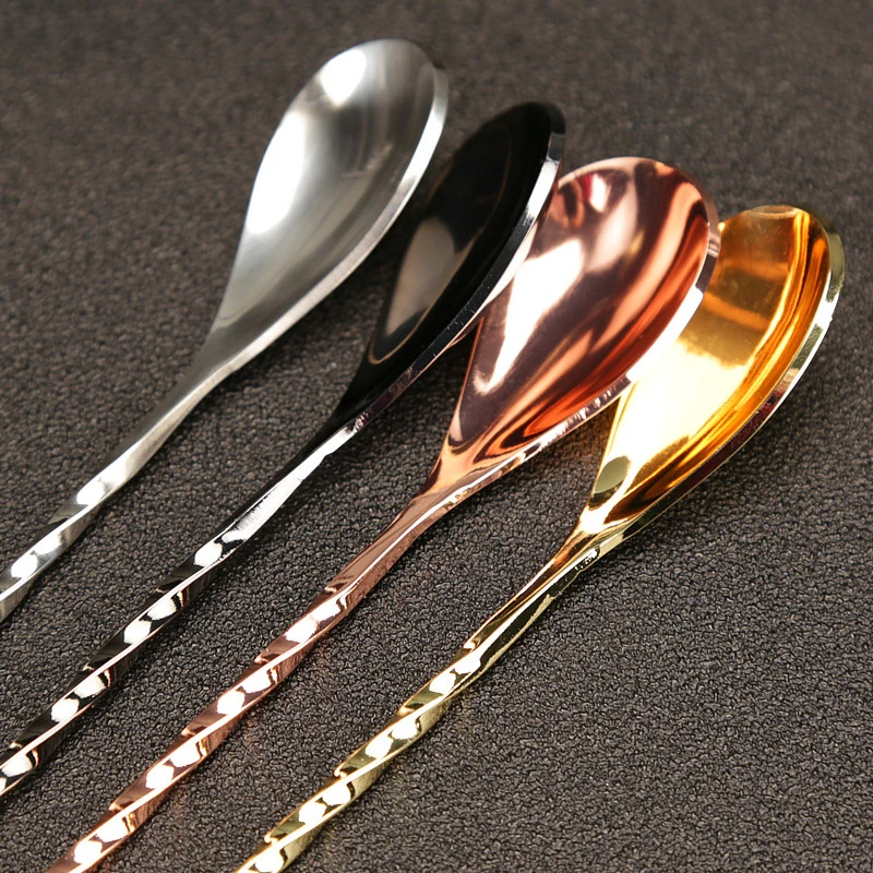 Ложка для напитков из нержавеющей стали 450 мм с длинной ручкой | Дом и сад