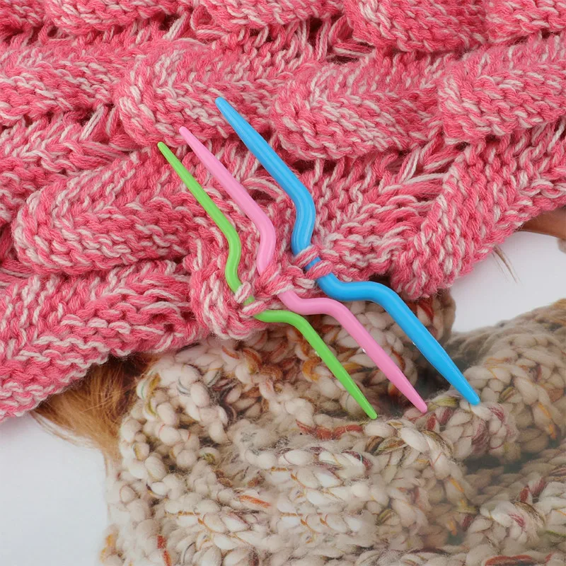 13 шт. вязальные Кабельные иглы для швейной машины длинные пластиковые спицы