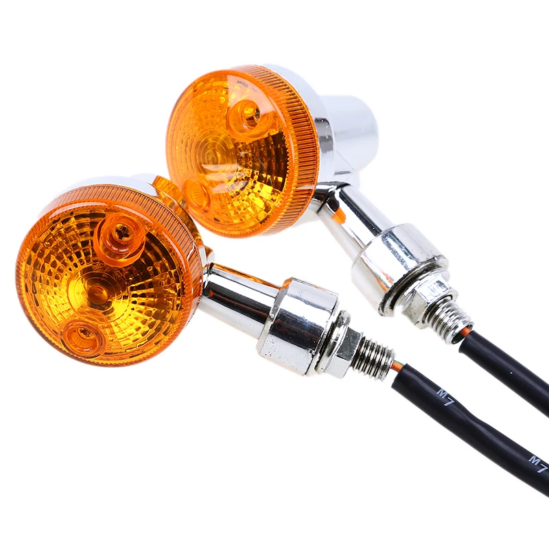 Хромированные поворотники POSSBAY для мотоциклов индикатор поворота лампа Кафе Racer