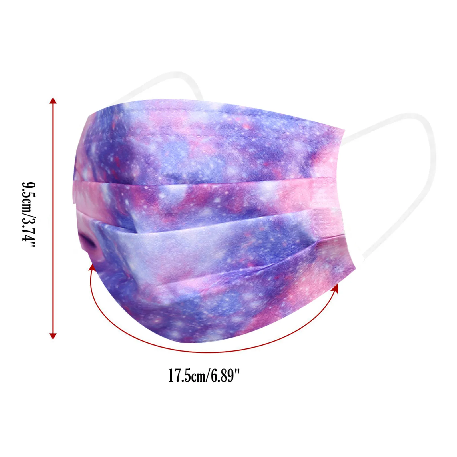 10/50/100шт Взрослые одноразовые маски с принтом для лица, промышленные, 3-слойные, с петлей на ушах, маски для рта Мондмаскерс Васбар Маскариллас Маски для детей