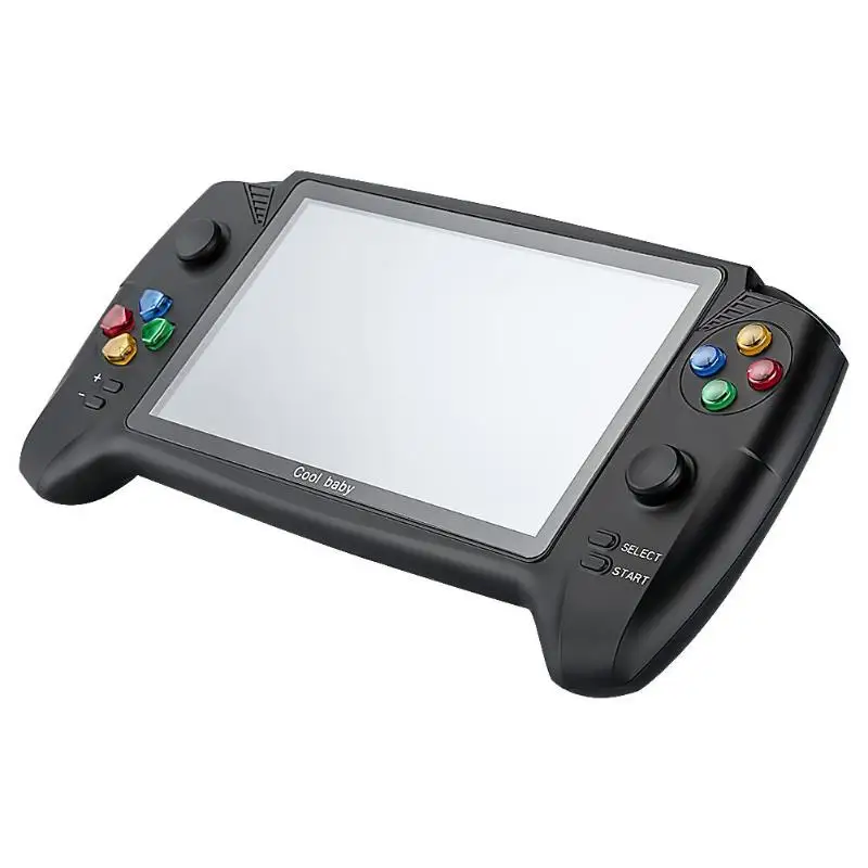 

7.0 inch Large Screen Handheld Game Player Dual Joystick Retro Video Game Console 48GB Built-in 3000 Classic Games Gift For Kid