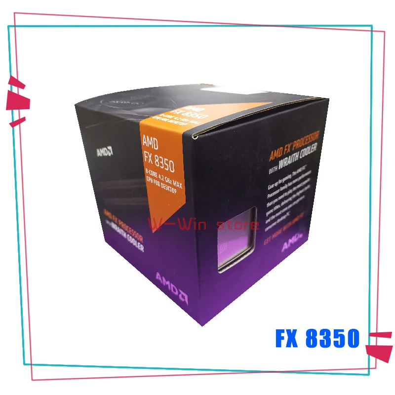 Процессор AMD FX серии 8350 4 0G Восьмиядерный процессор 125 Вт FD8350FRW8KHK Socket AM3 + с