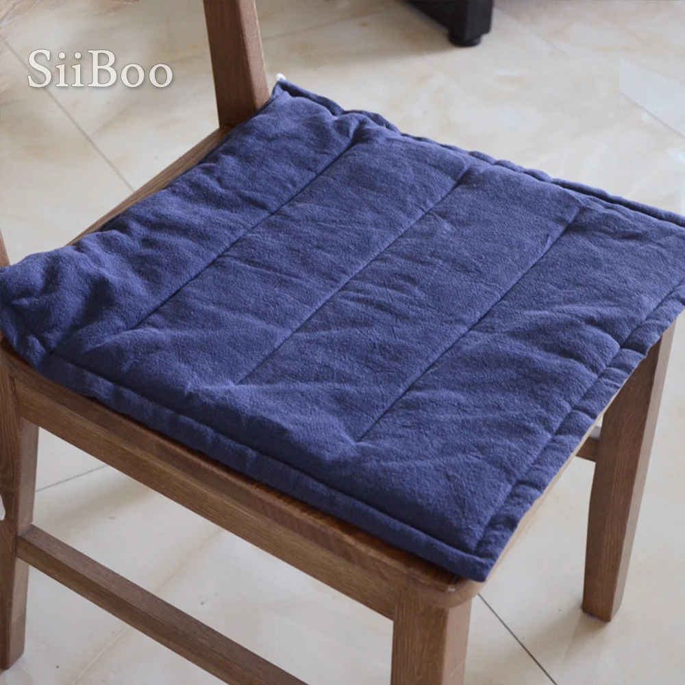 Европейские современные летние весенние хлопковые льняные квадратные сиденья