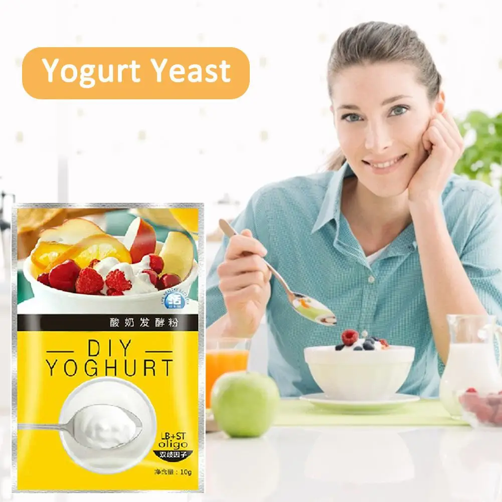 

10g Probiotic Yogurt Starer Yeast Lactobacillus Fermentation Powder Maker Homemade Kitchen Supplies Yogurt Starter Baking Powder