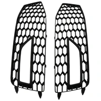 front bumper mesh grille grill fog lamp grille cover trim only for a4 b8 5 s line s4 rx4 2013 2014 2015 for s line bumpers