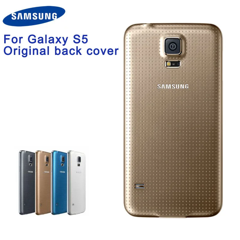 Оригинальная задняя крышка батарейного отсека Samsung для Galaxy S5 S5Mini G900S G900F G9008V G870A