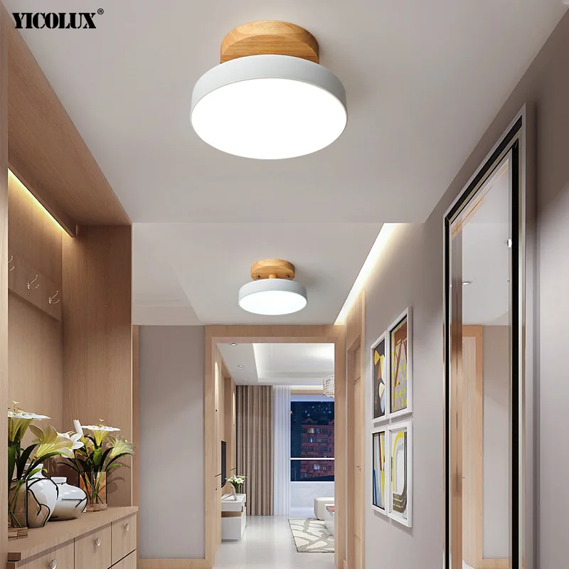Luces de techo LED modernas, iluminación interior para dormitorio, estudio, sala de estar, pasillo, baño, lámparas para el hogar, atenuación