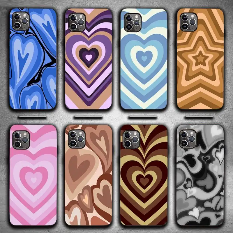 

Brown wallpaper Phone Case for iPhone 13 11 12 Pro X XS XR Samsung A S 10 20 30 51 Plus pro Max mobile bags soft funda coque